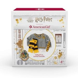 NIB American Girl Hogwarts Hufflepuff Uniform Set